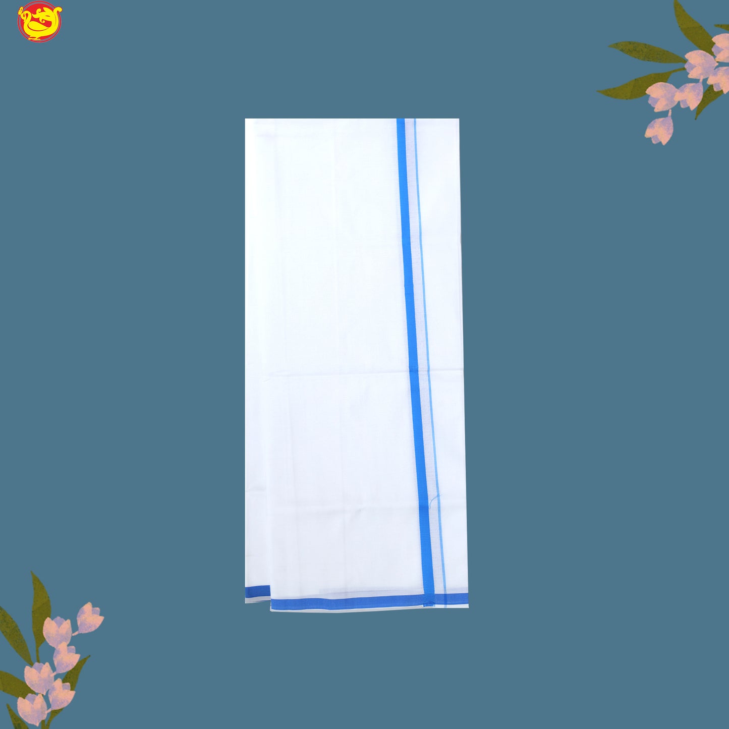 3 White Dhotis Combo Offer – Cotton Traditional Men’s Dhoti