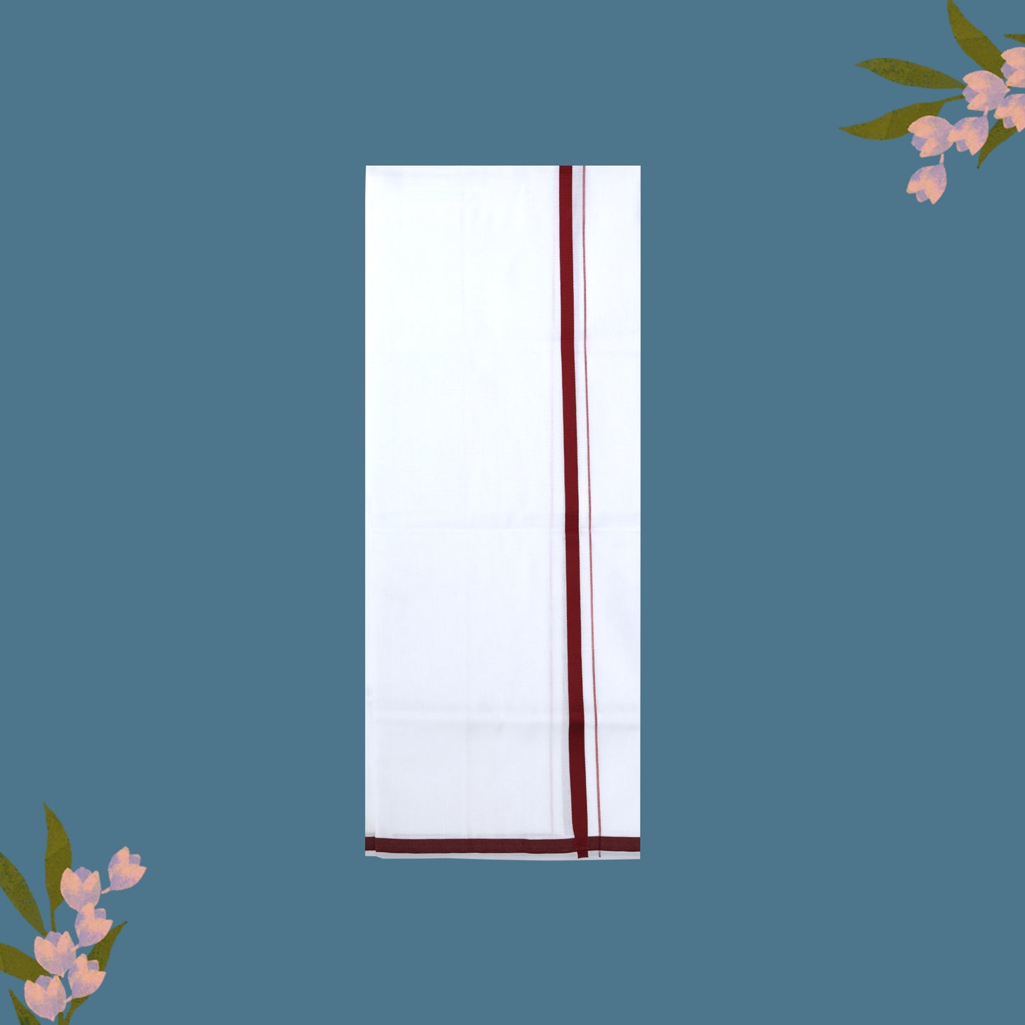 3 White Dhotis Combo Offer – Cotton Traditional Men’s Dhoti