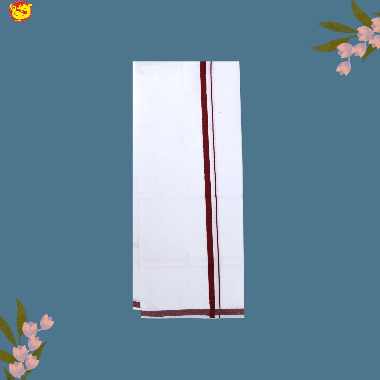 3 White Dhotis Combo Offer – Cotton Traditional Men’s Dhoti
