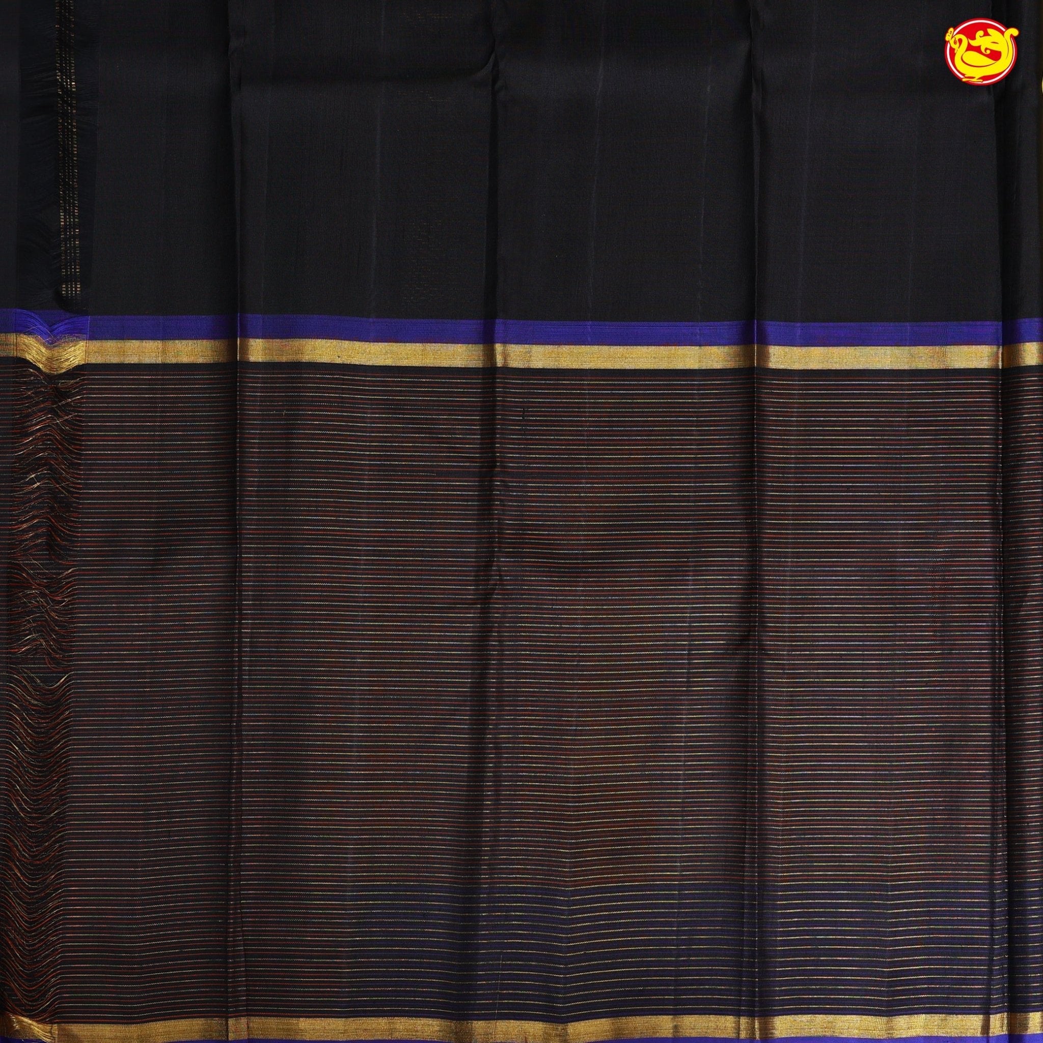 Multicolor Checked Motifs Soft Silk Saree - Thenianantham