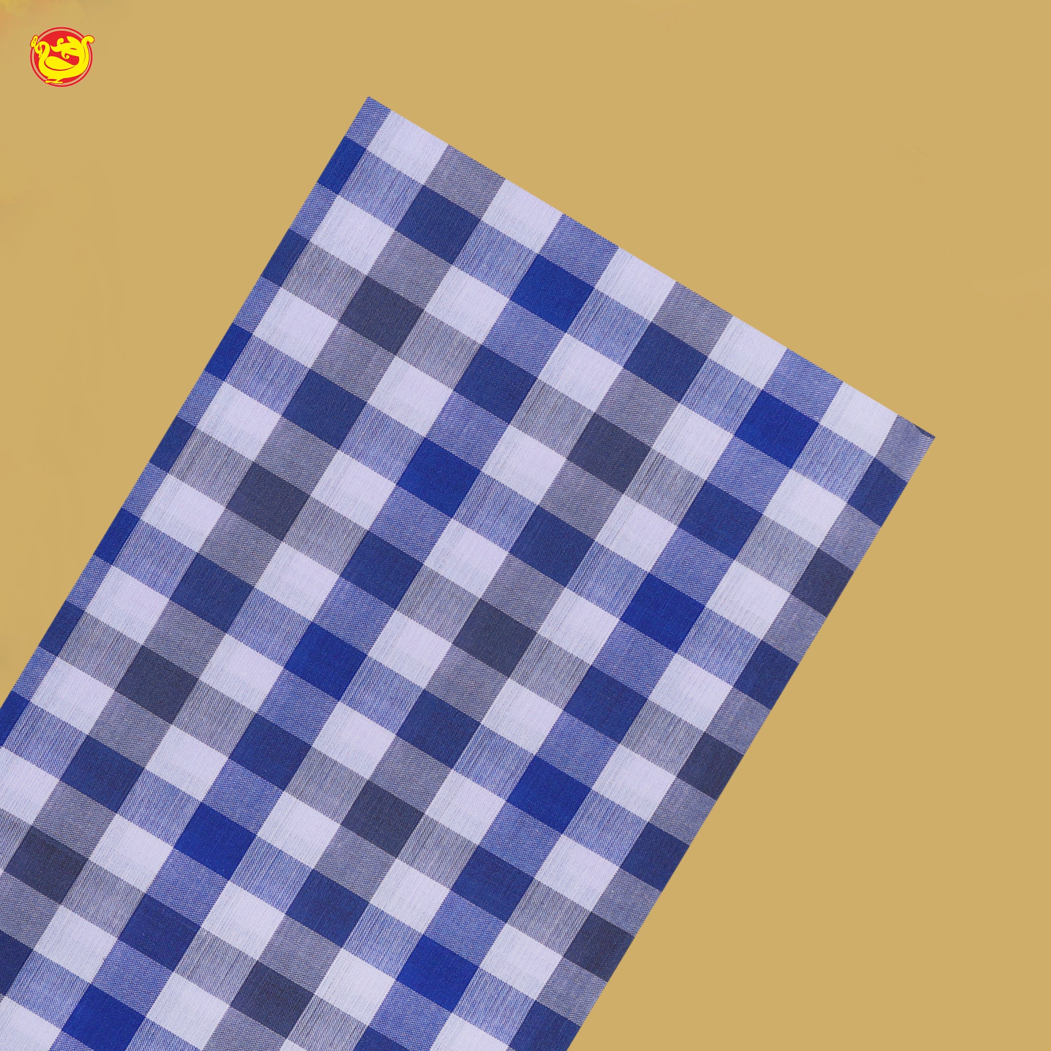 Men’s Checked Cotton Stitched Lungi