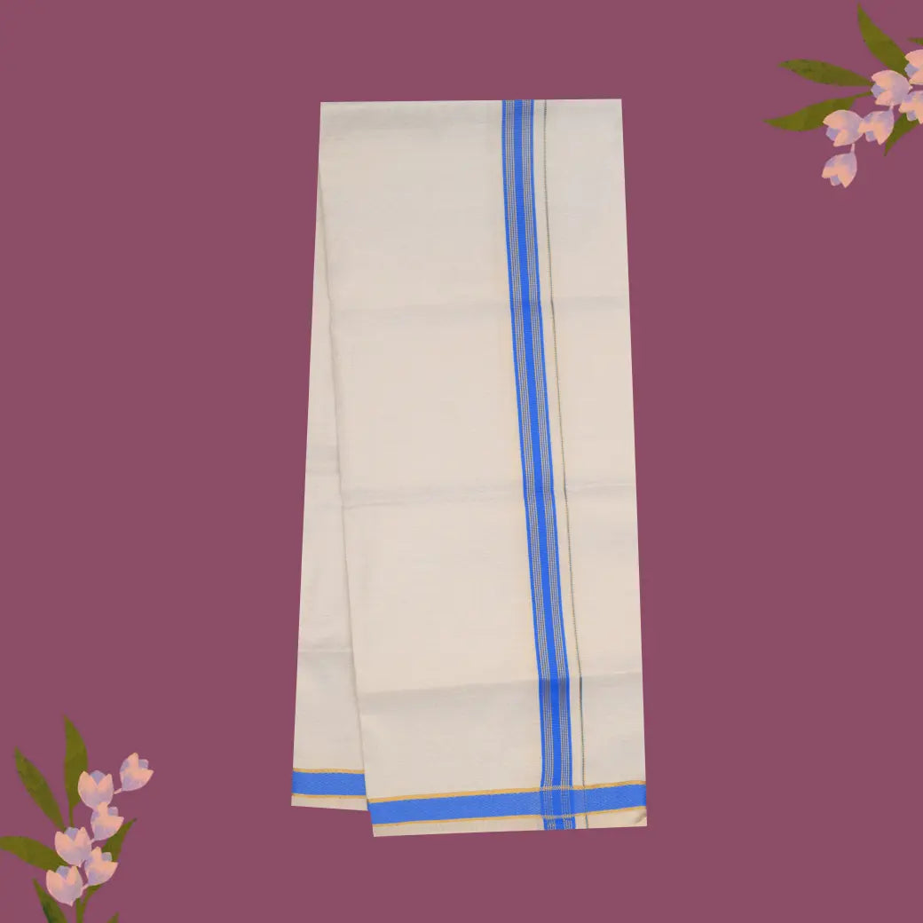 Gold Tissue with Men’s Dhoti