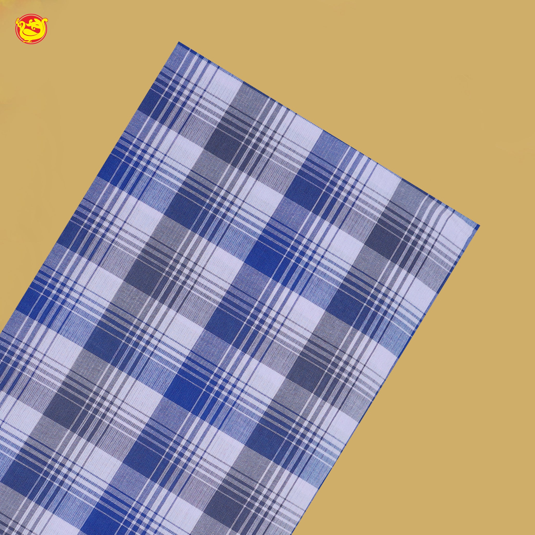 Men’s Checked Cotton Stitched Lungi