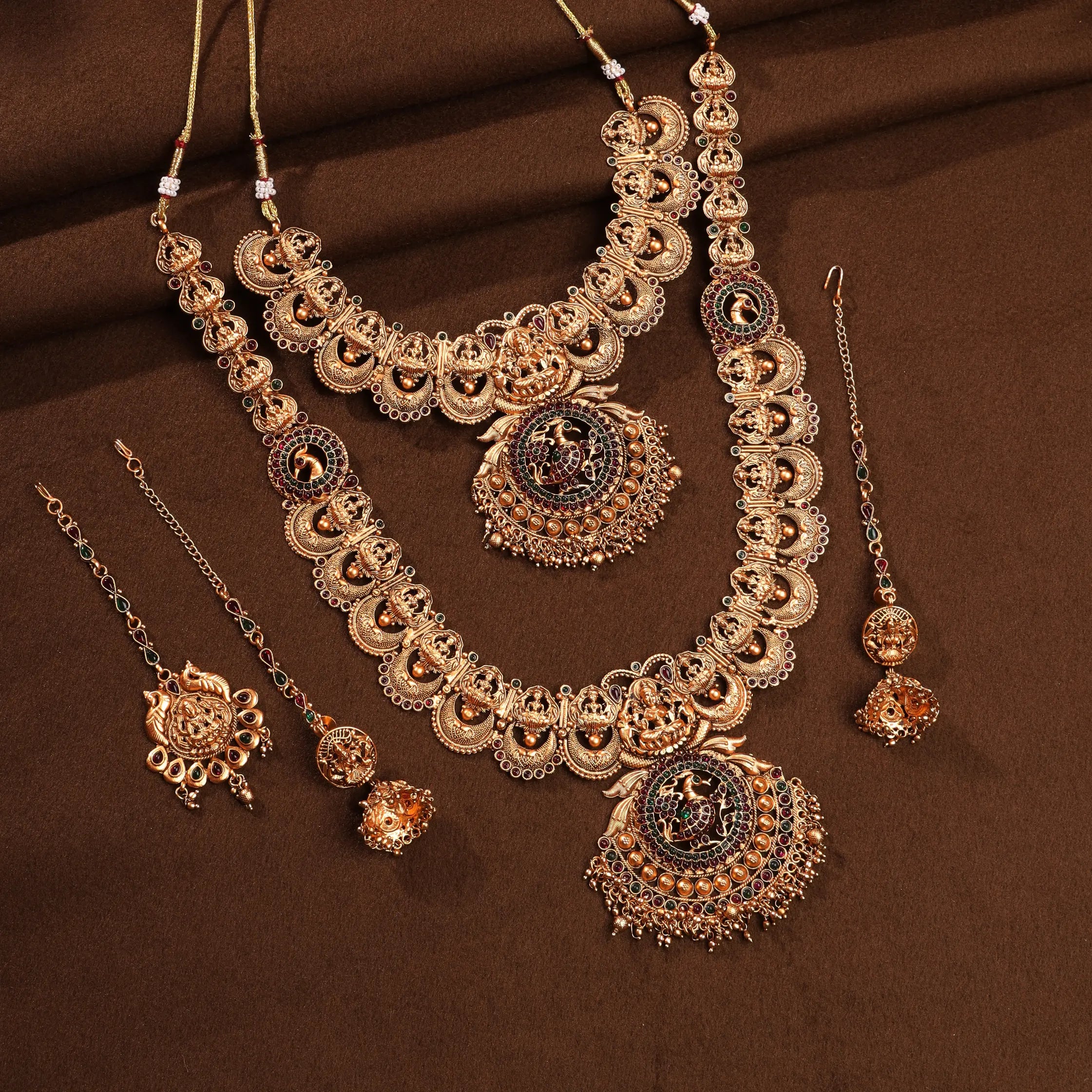 Antique Nakshi Full bridal set