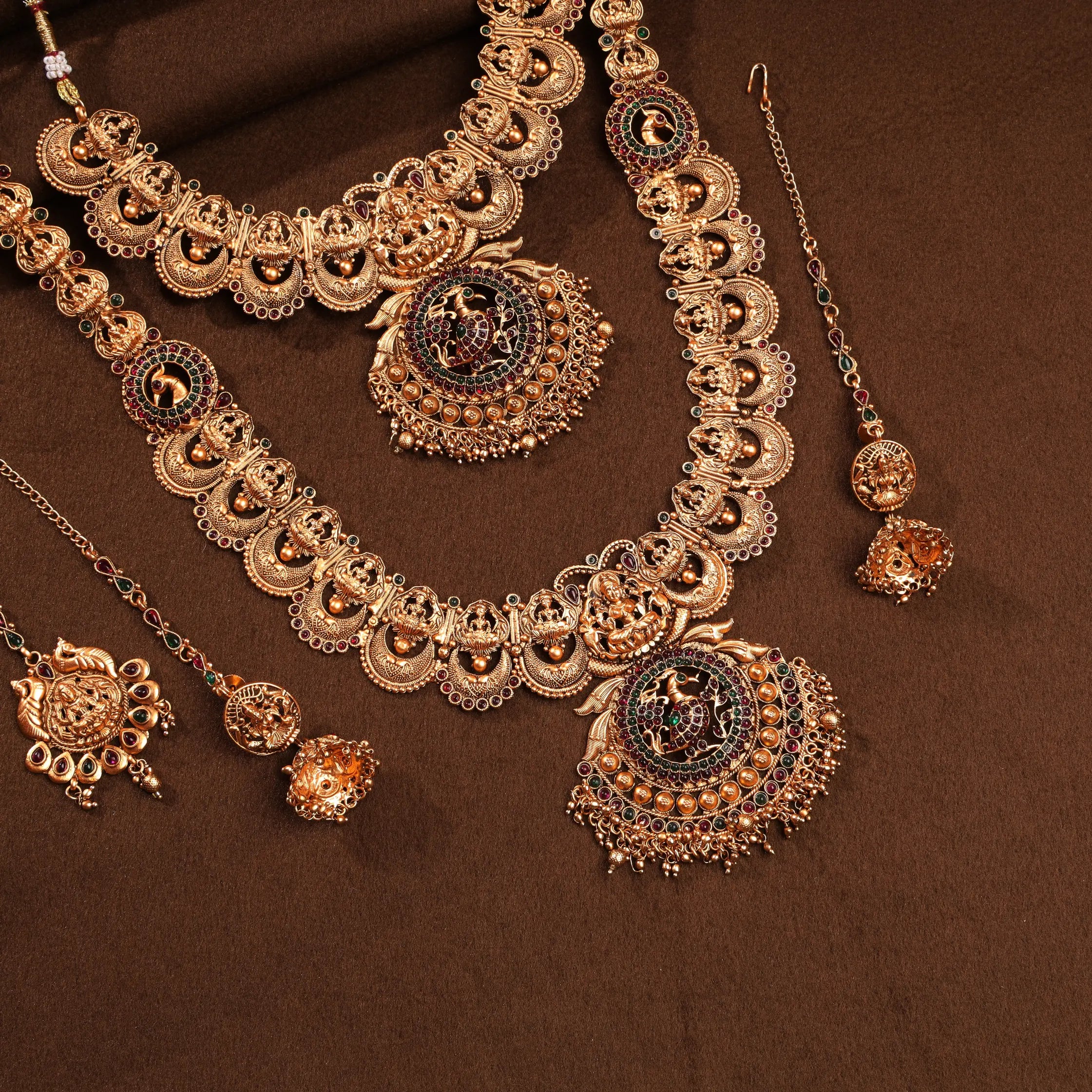 Antique Nakshi Full bridal set