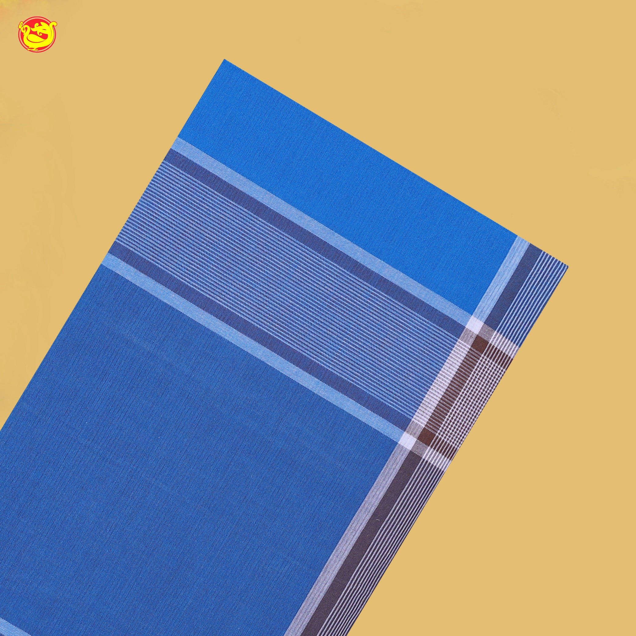 Men’s Checked Cotton Stitched Lungi