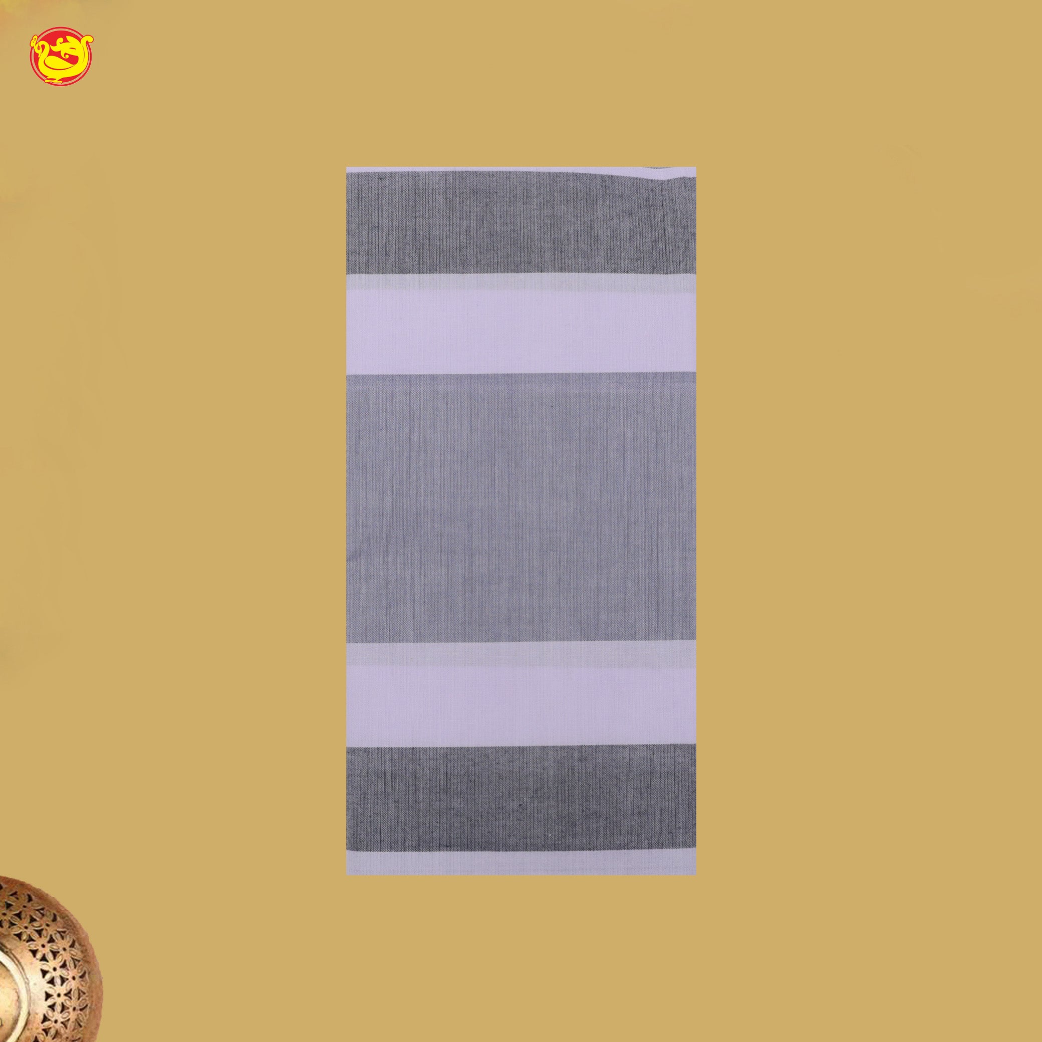 Men’s Checked Cotton Stitched Lungi