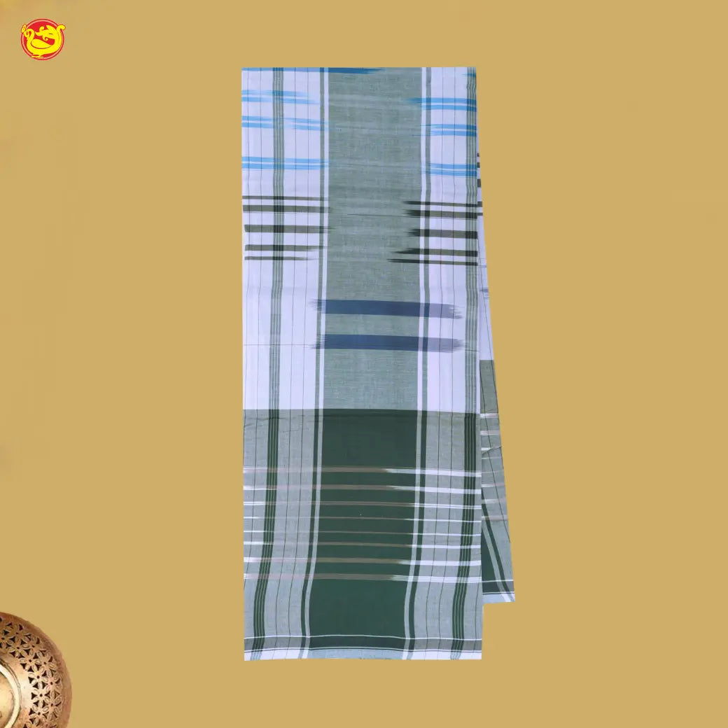 Men’s Checked Cotton Stitched Lungi