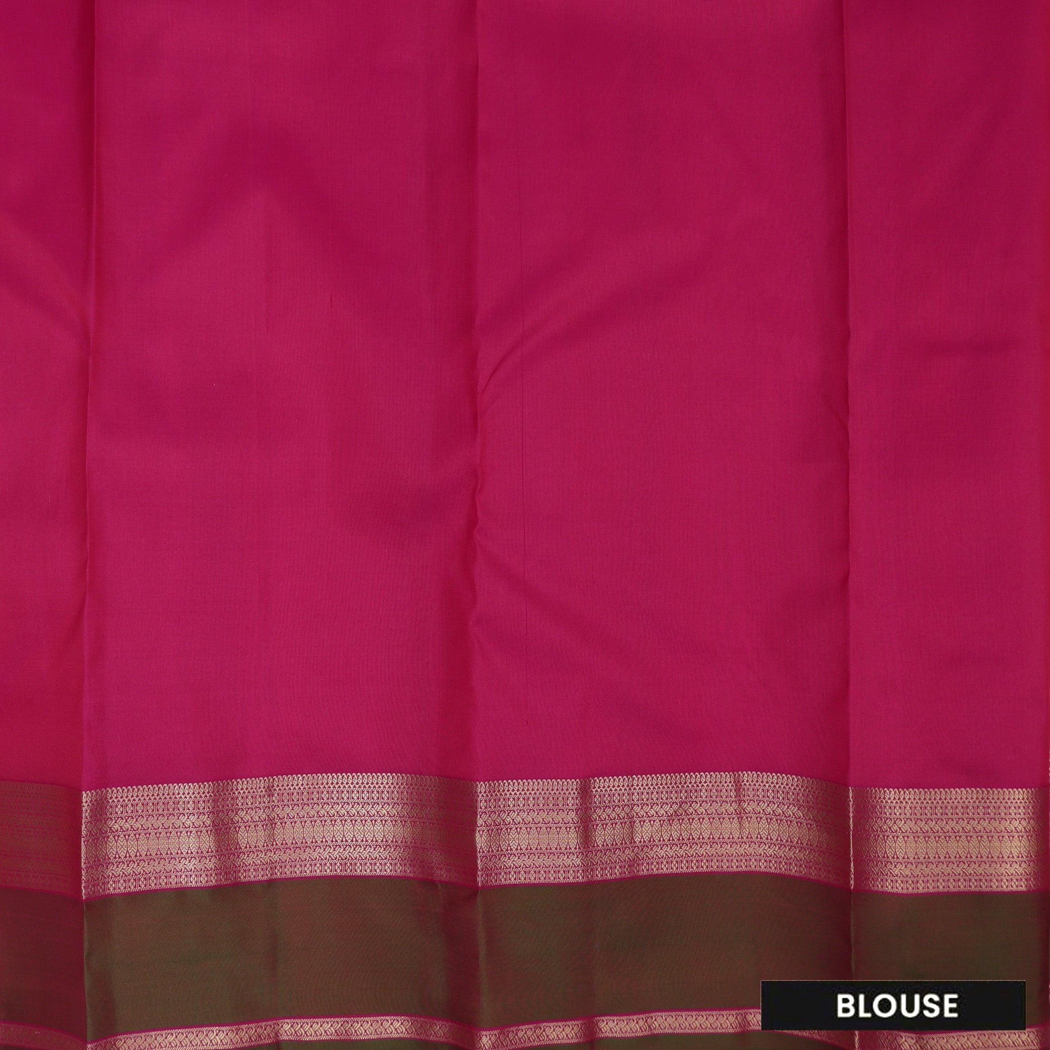 Orange With Pink Gold Zari Yuvana Semi Soft Silk Saree