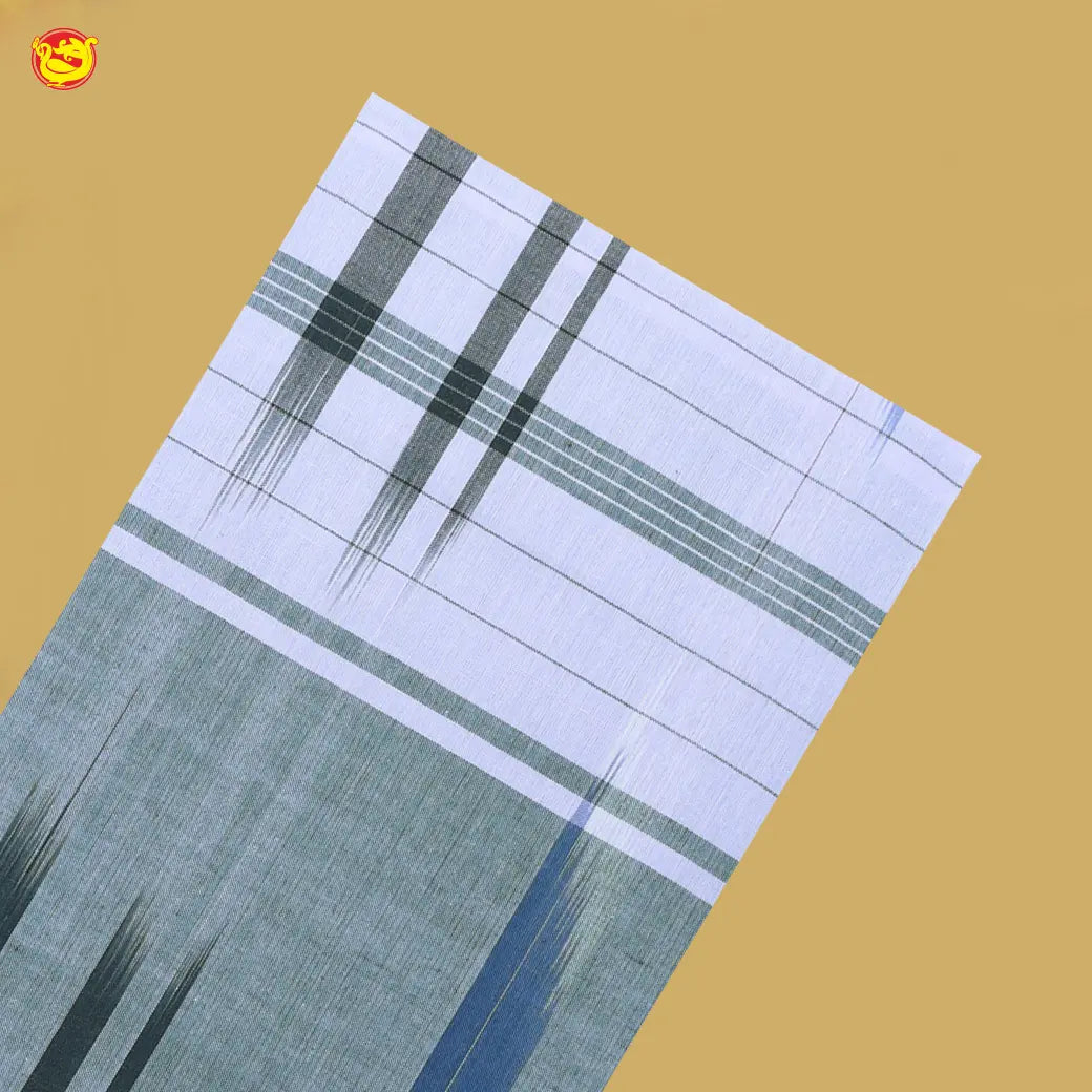 Men’s Checked Cotton Stitched Lungi
