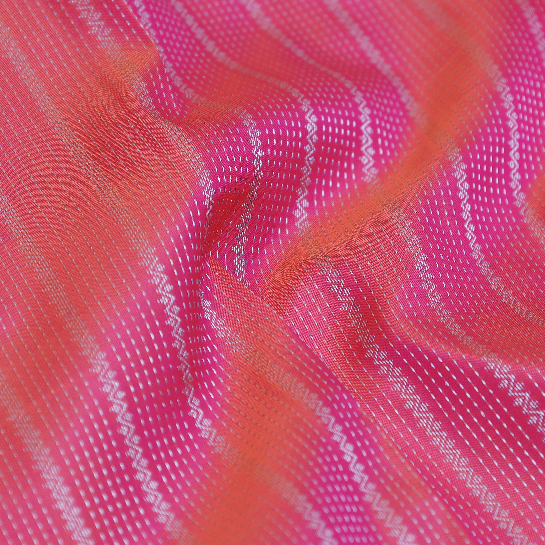 Rose Pink Gold Zari Border Yuvana Semi Soft Silk Saree