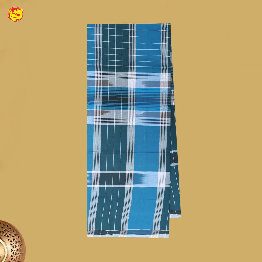 Men’s Checked Cotton Stitched Lungi