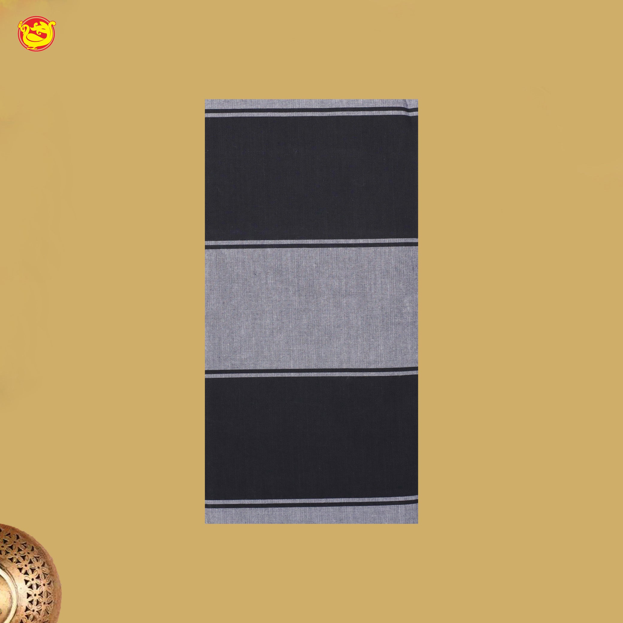 Men’s Checked Cotton Stitched Lungi