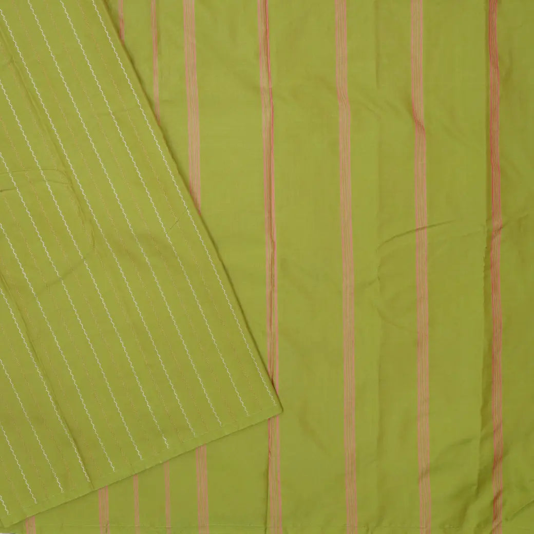 Light Green Arani Silk Saree