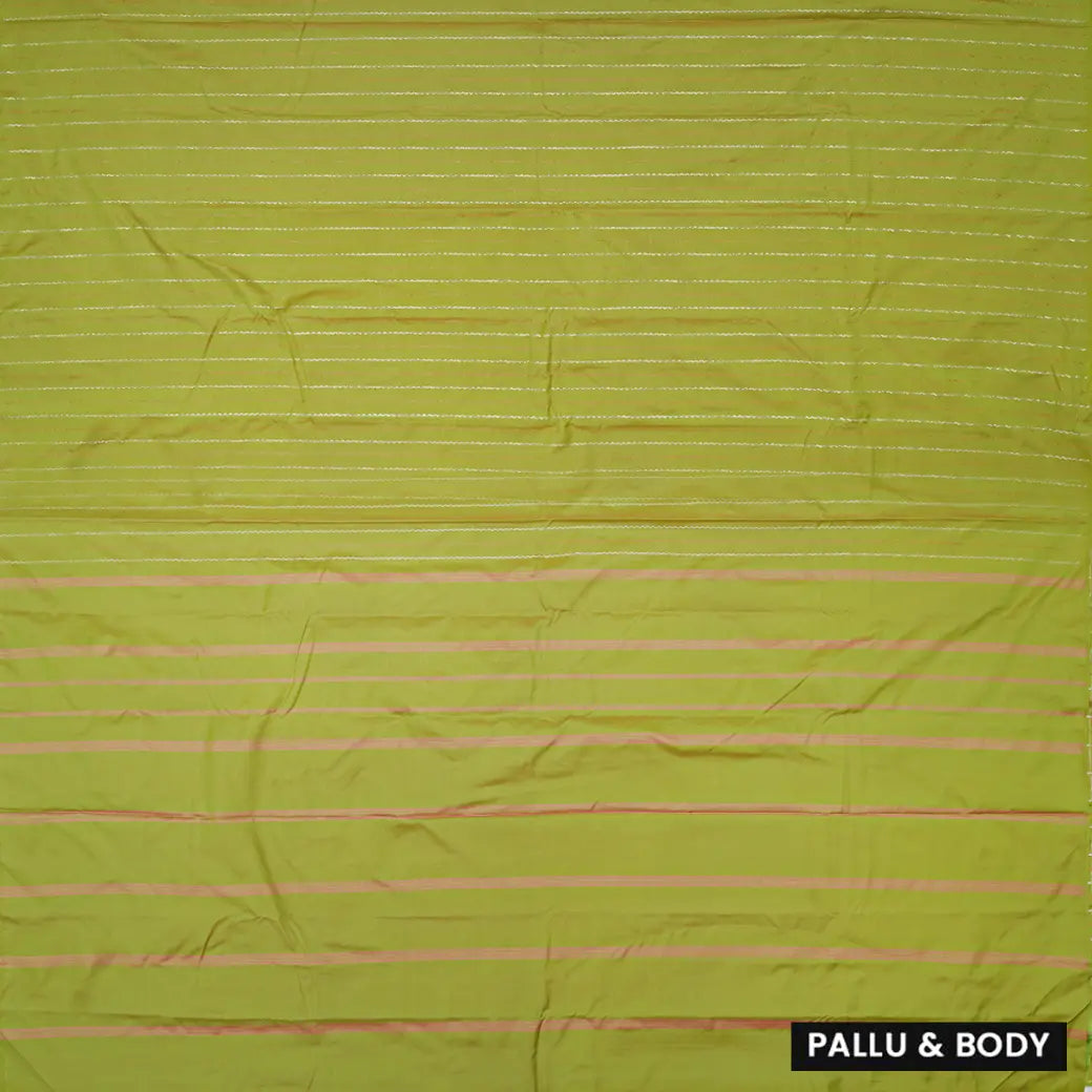 Light Green Arani Silk Saree