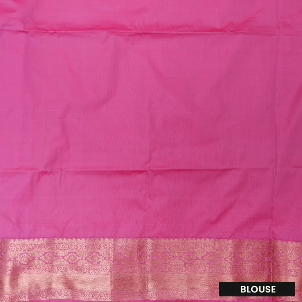 LIGHT PINK with ONIONPINK Soft silk saree