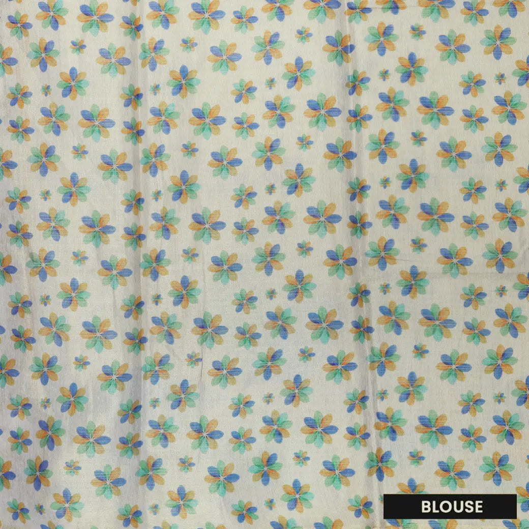 Multi Colour Tissue Silk Saree