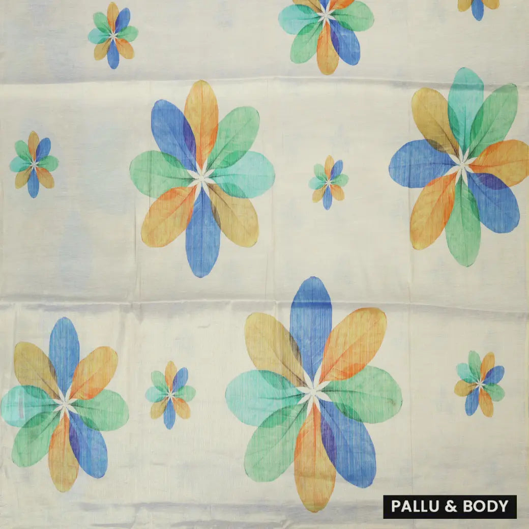 Multi Colour Tissue Silk Saree