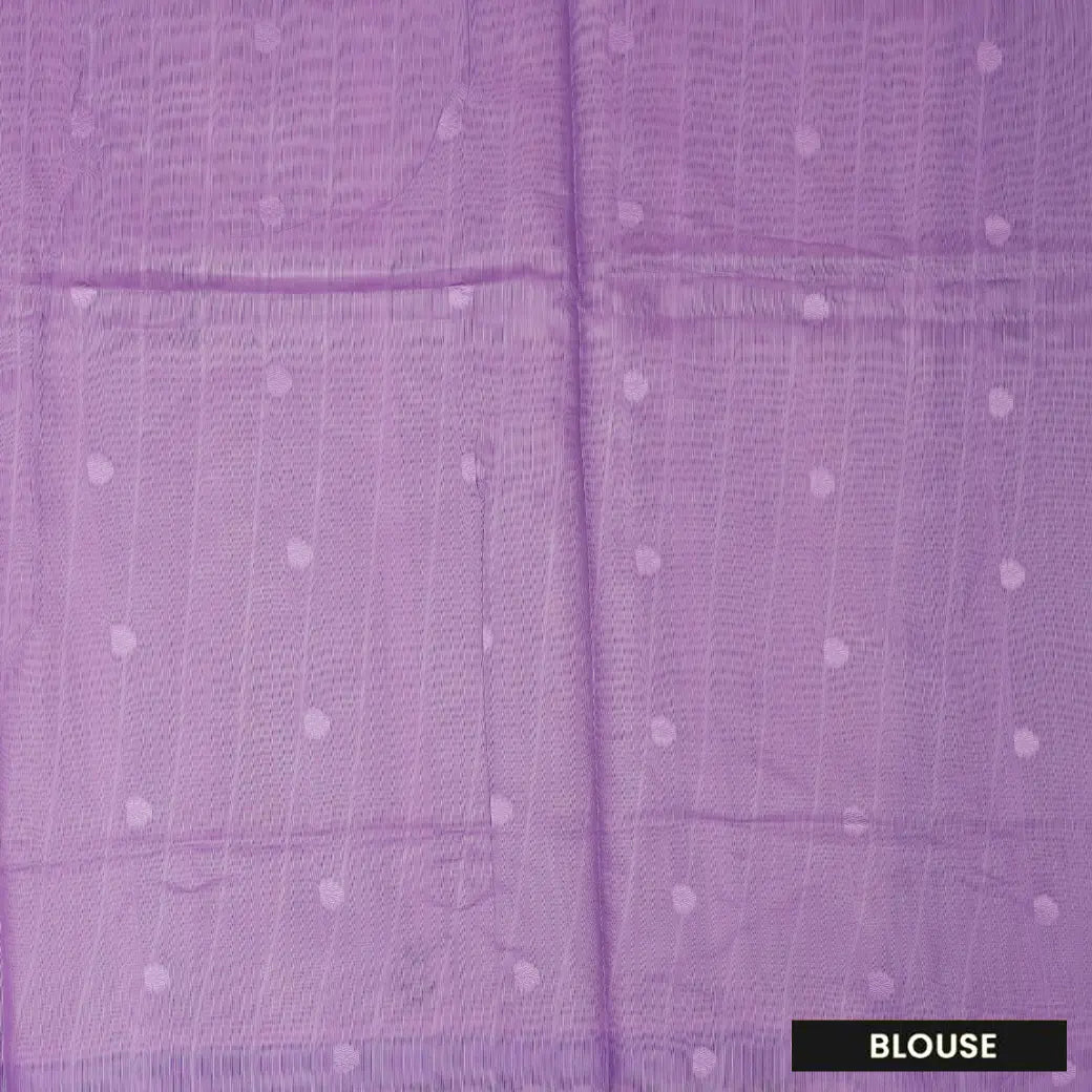 LAVENDER Semi Burberry Silk Saree