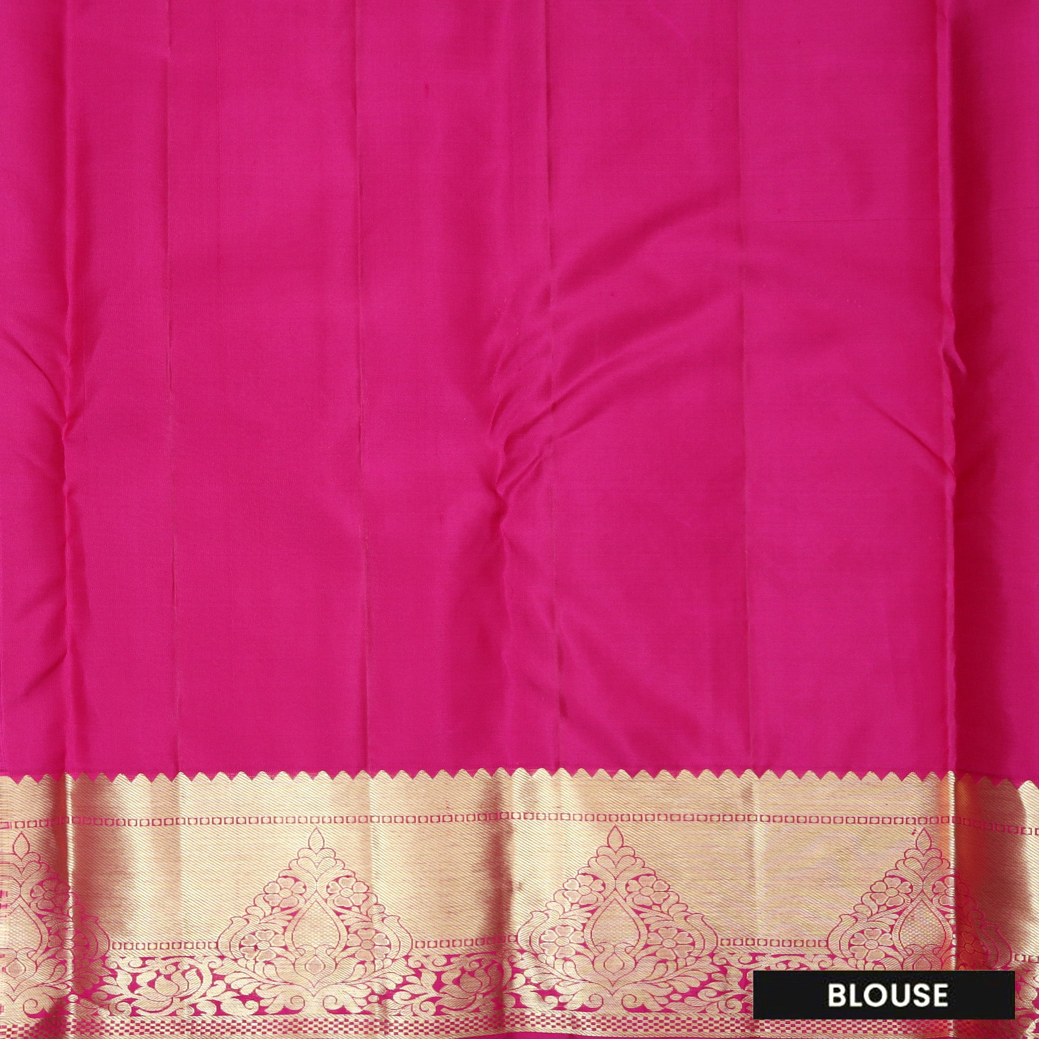 Brown With Pink pure Kanchipuram silk saree