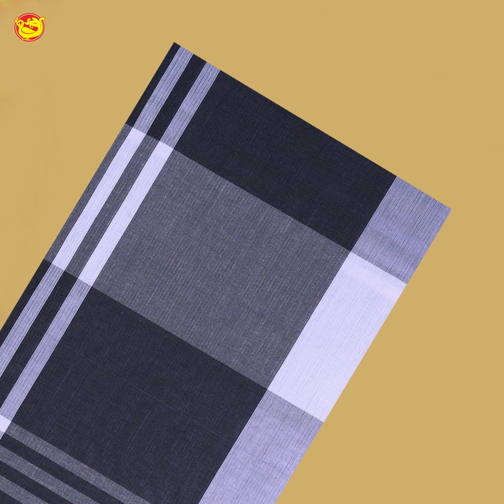 Men’s Checked Cotton Stitched Lungi