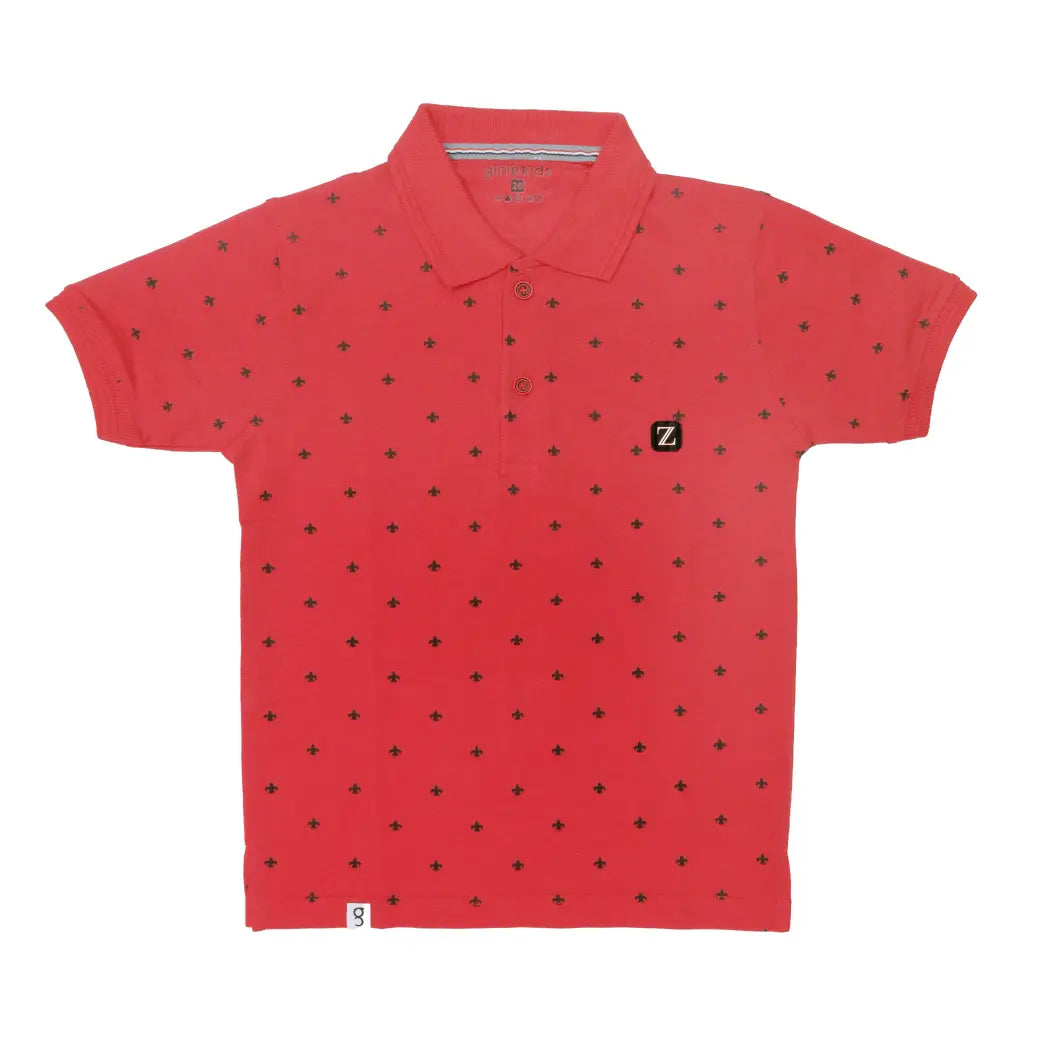 Boys Polo Neck T-shirt