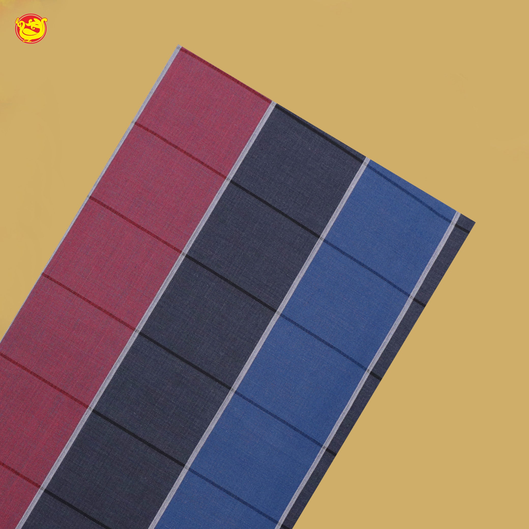 Men’s Checked Cotton Stitched Lungi