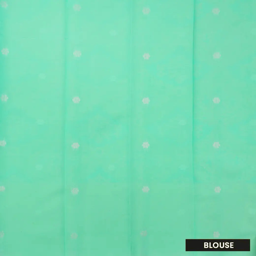 Light Mint Green-yellow Kubera Pattu Saree