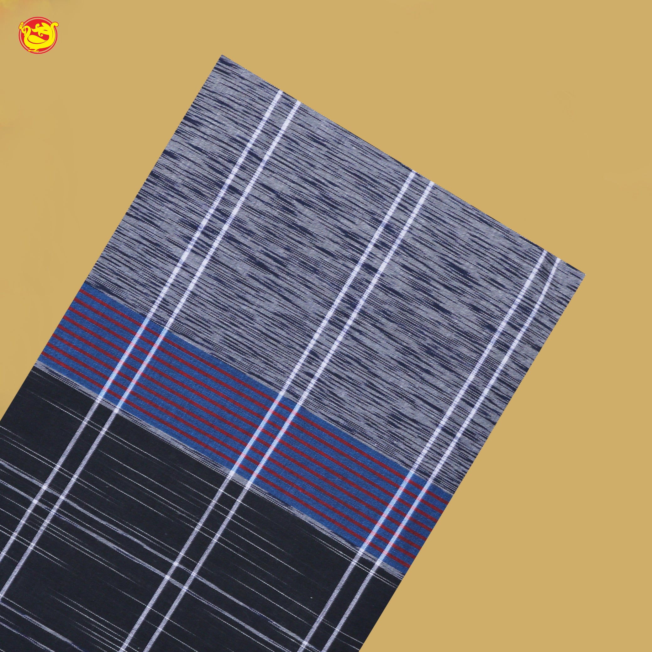 Men’s Checked Cotton Stitched Lungi