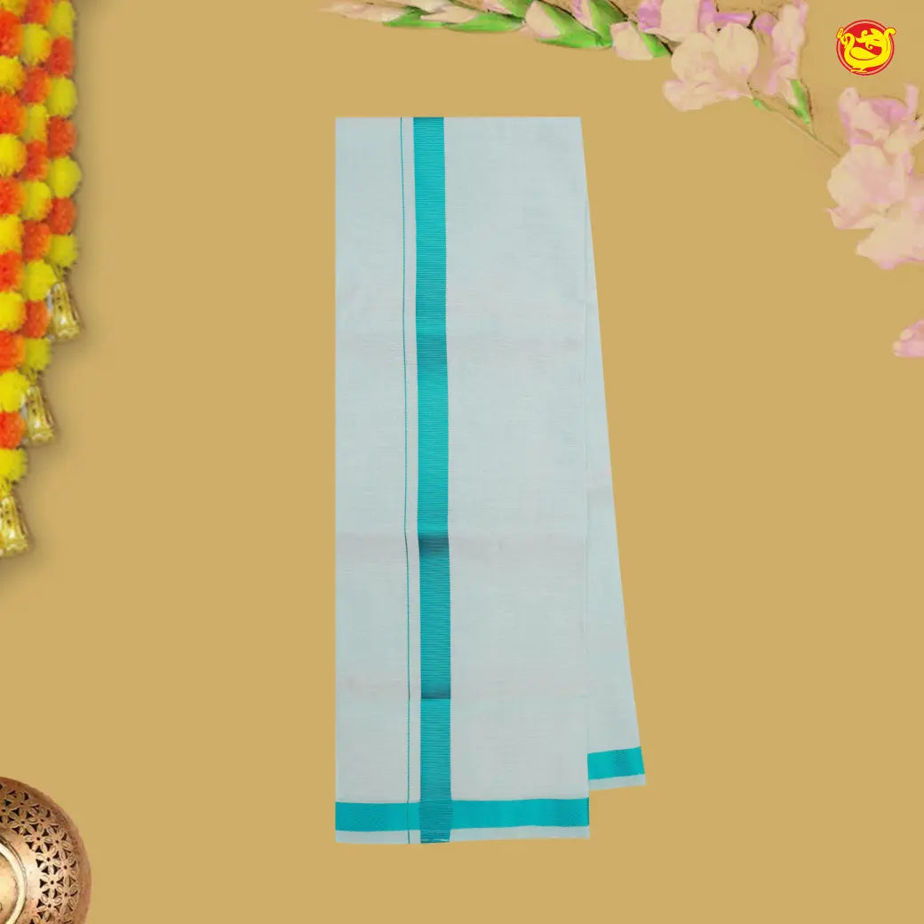 Ramar Green Tissue Readymade Shirts And Dhoti Sets for Men