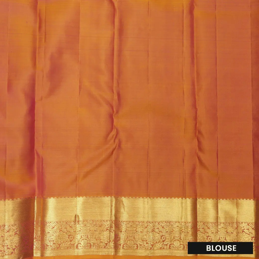 PURPLE colour pure Kanchipuram silk saree