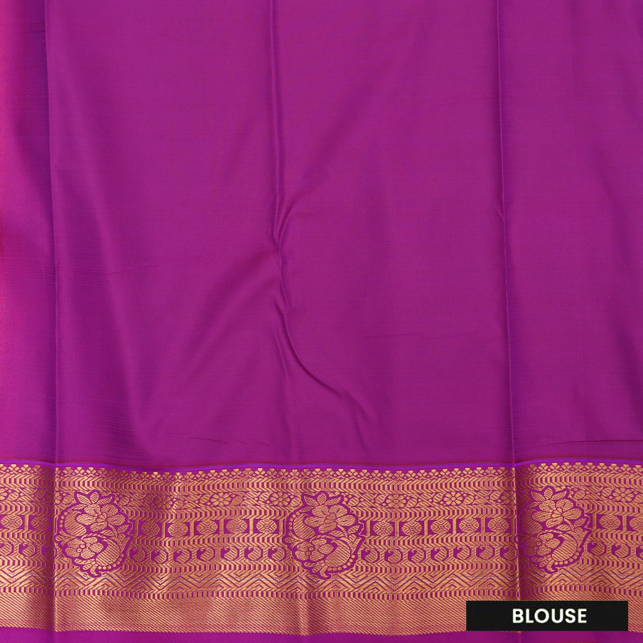 Royal Blue body and Rani Pink for the pallu and border Art Silk Saree