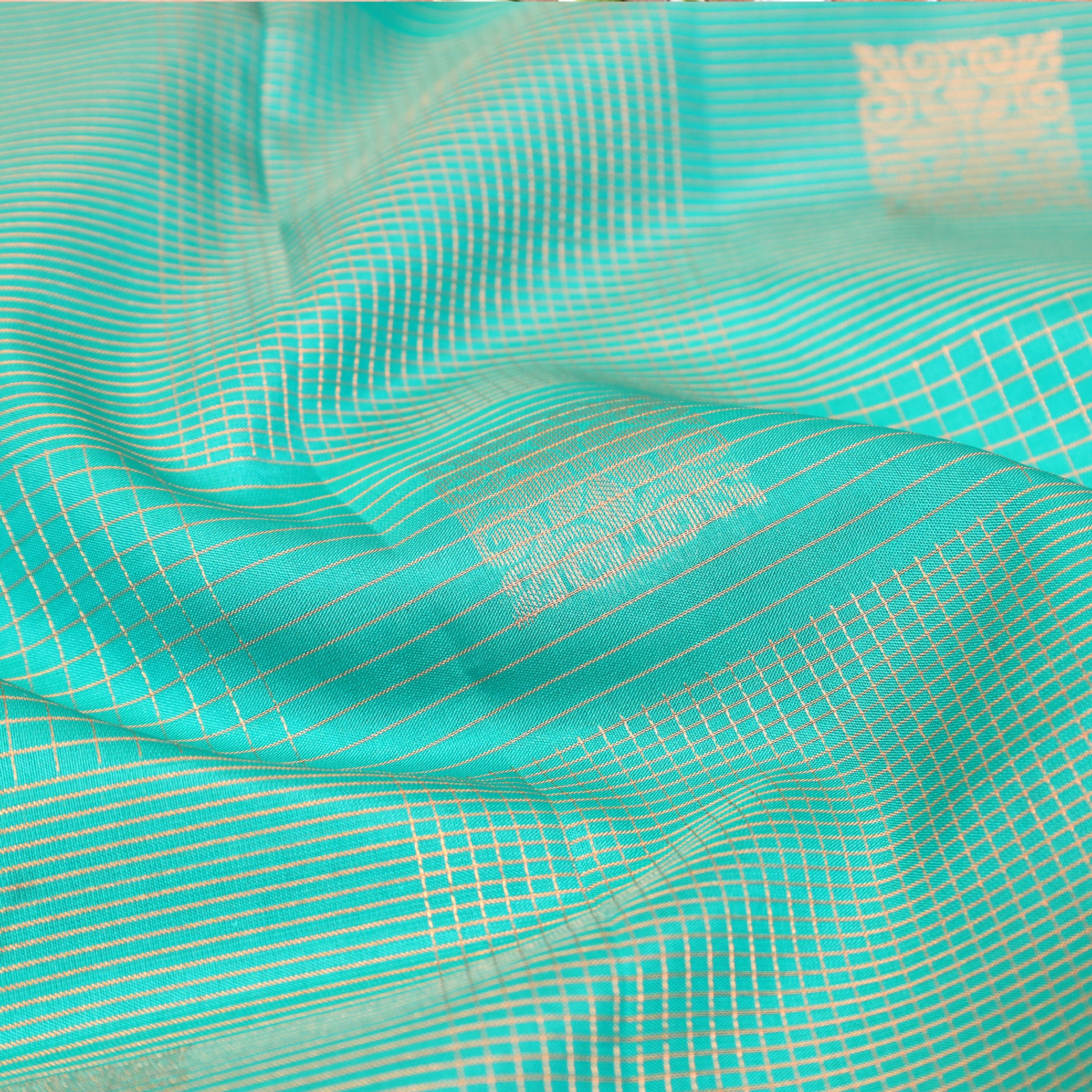 Green with Red Soft Silk Saree