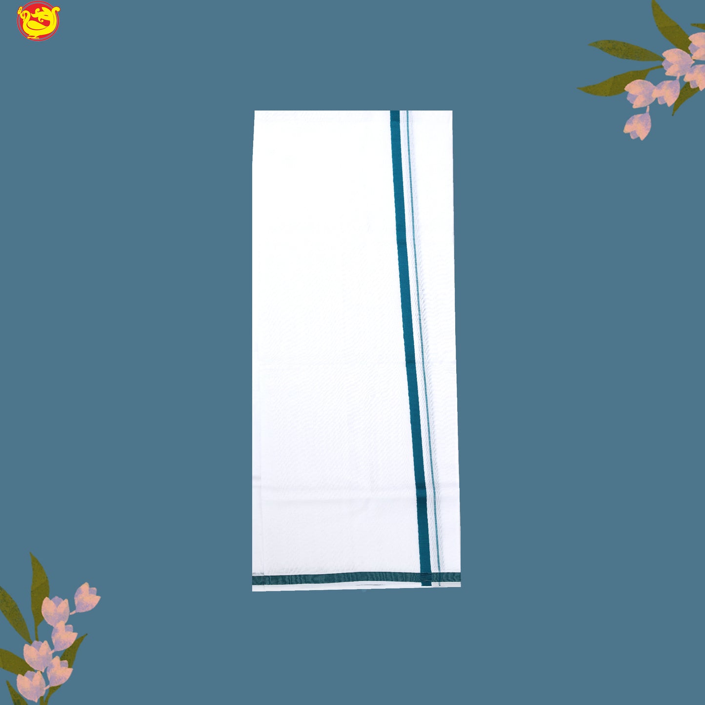 3 White Dhotis Combo Offer – Cotton Traditional Men’s Dhoti