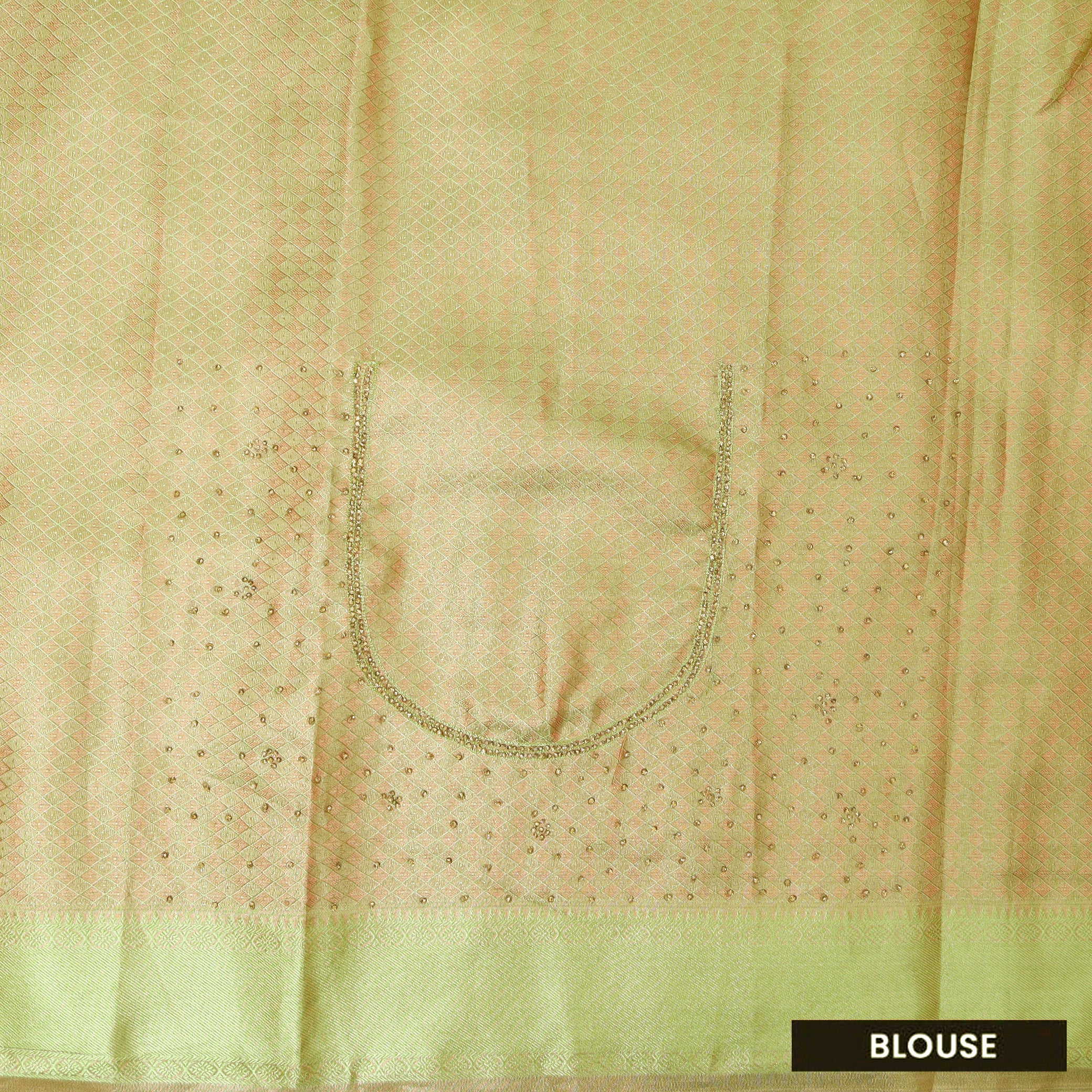 Gold Colour Tissue Silk Saree