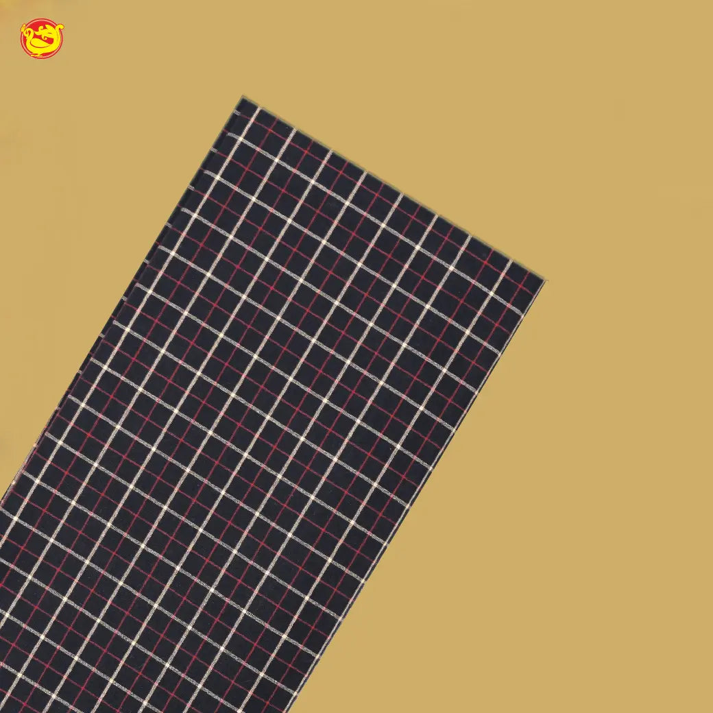 Men’s Checked Cotton Stitched Lungi