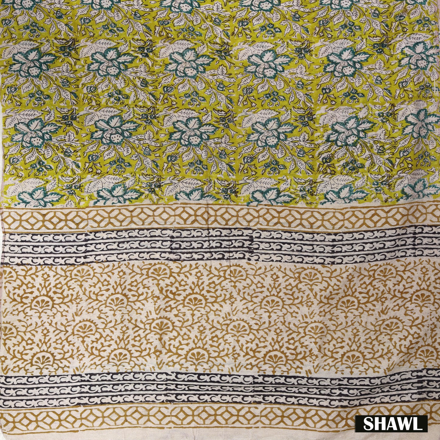 Bottle Green With Mustard Yellow Cotton Ladies Chudithar Material