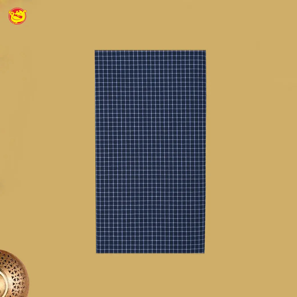 Men’s Checked Cotton Stitched Lungi