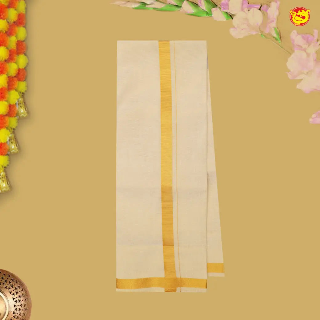Gold Tissue Readymade Shirts And Dhoti Sets for Men