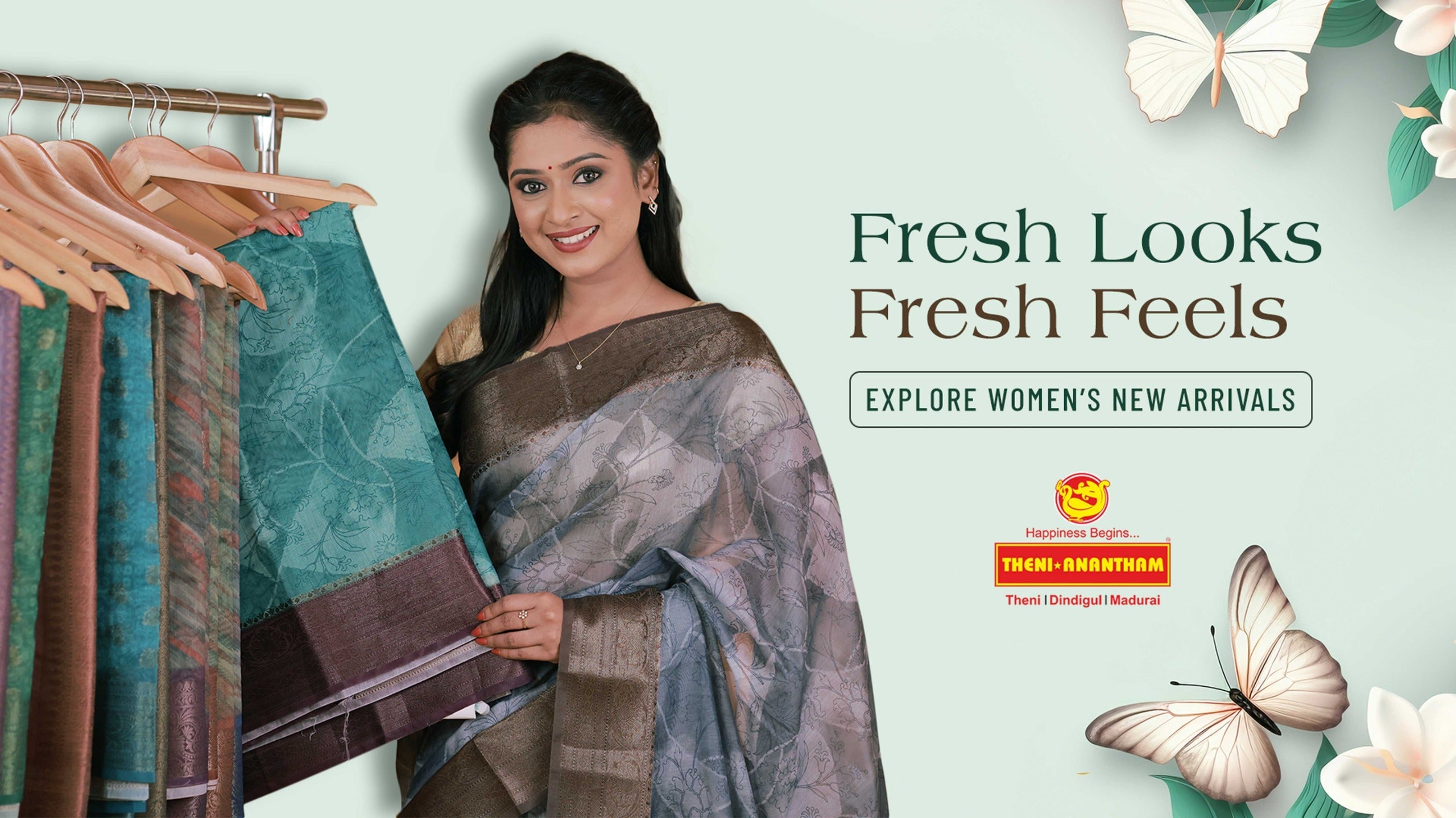 Fresh Looks, Fresh Feels – Explore Women’s New Arrivals at Theni Anantham