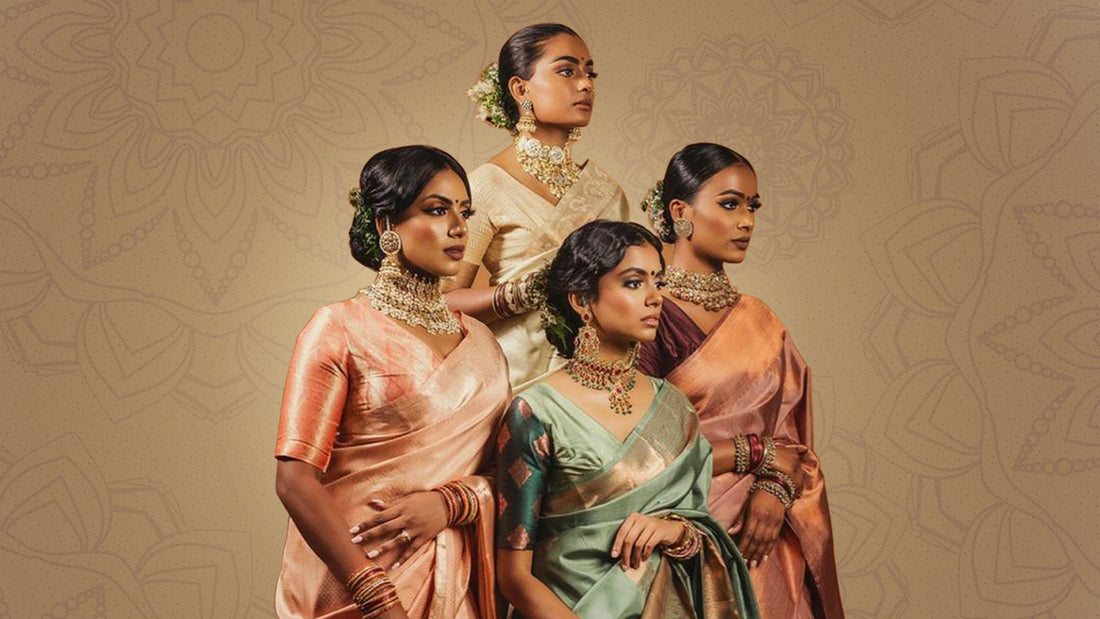 Jewellery for Silk Saree