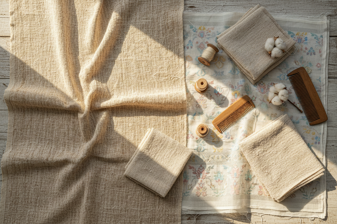 Where to Buy Genuine Handspun Khadi & Jamdani Cotton in Theni