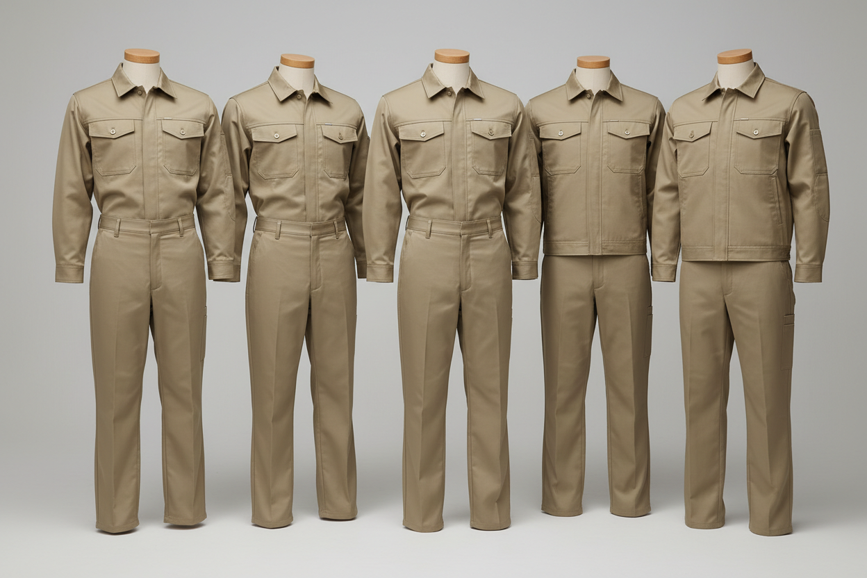 Sourcing High-Durability, Anti-Fraying Khaki and Cotton Work Uniforms for Dindigul Industrial Units