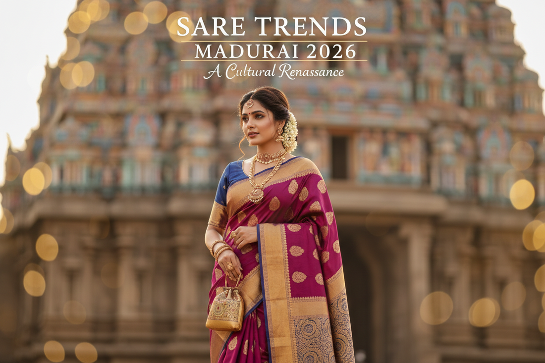 2026 Saree Trends in Madurai: 7 Styles Every Woman Should Know Before Her Next Shopping Trip