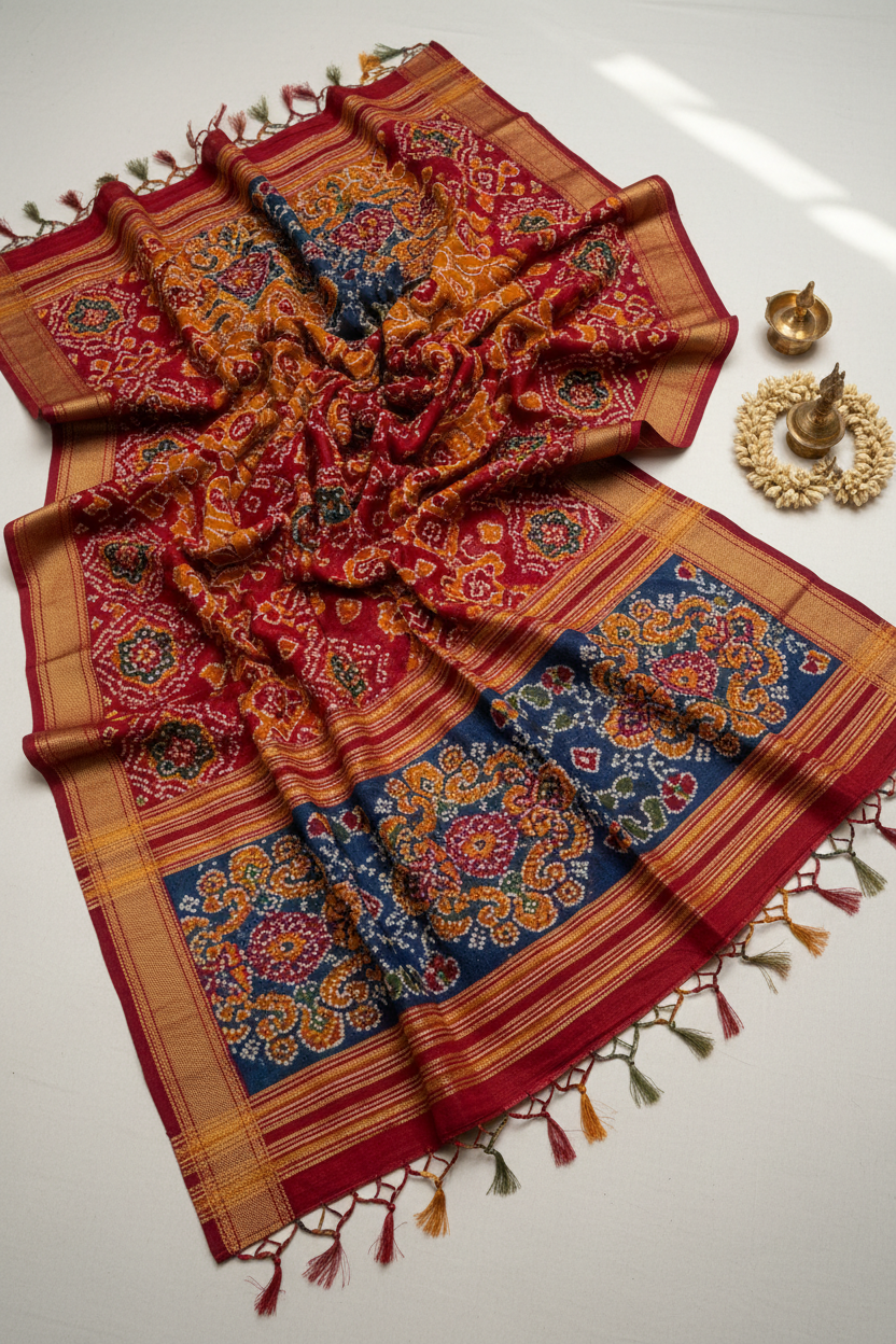 Sourcing Authentic Madurai Sungudi Sarees: How to Tell Real Handloom from Cheap Screen Prints
