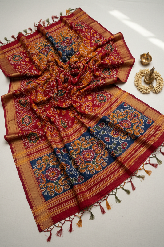 Sourcing Authentic Madurai Sungudi Sarees: How to Tell Real Handloom from Cheap Screen Prints