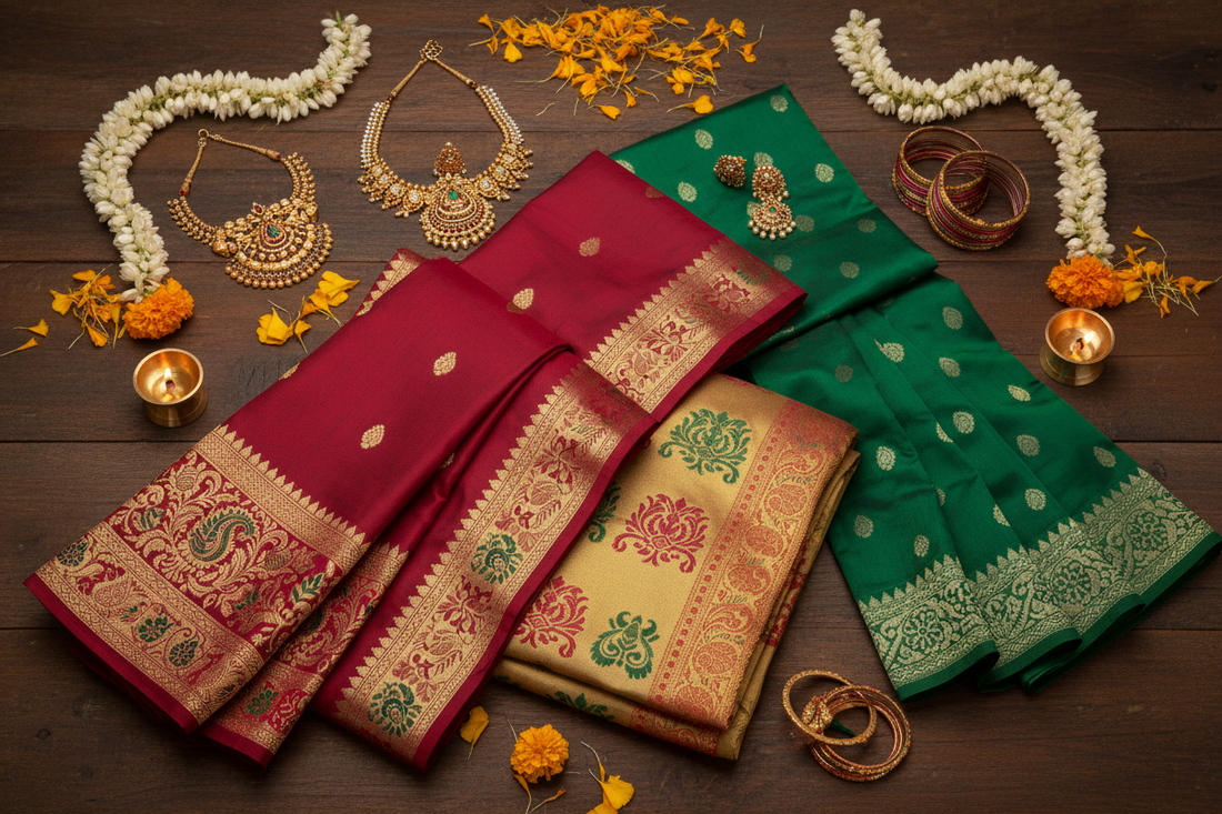 Coordinated Elegance for Veerapandi Temple Festivals: How to Design Matching Family Outfits That Stand Out