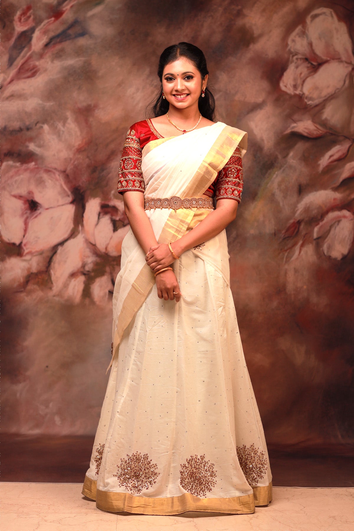 Onam sarees - Thenianantham
