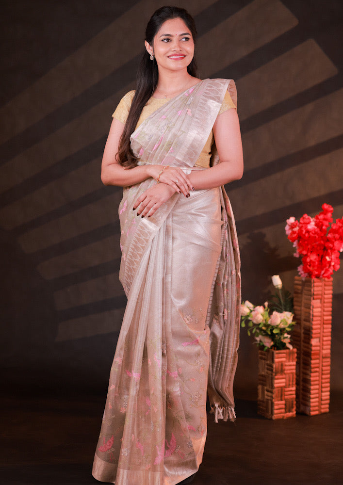 Fancy sarees - Thenianantham