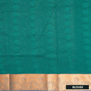 Maroon With  Green   Silk Cotton Saree